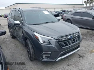 2023 Subaru Forester Touring with VIN JF2SKARC4PH409752, listed as a IAAI auction lot 41798684 with 12,545 mi miles. Bid and sale history available at carsss.com. Image 1.