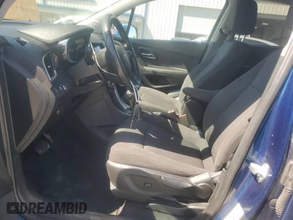 2019 Chevrolet Trax LT with VIN 3GNCJLSB9KL367437, listed as a Copart auction lot 53362295 with 110,112 mi miles and Salvage Title. Bid and sale history available at carsss.com. Image 7.