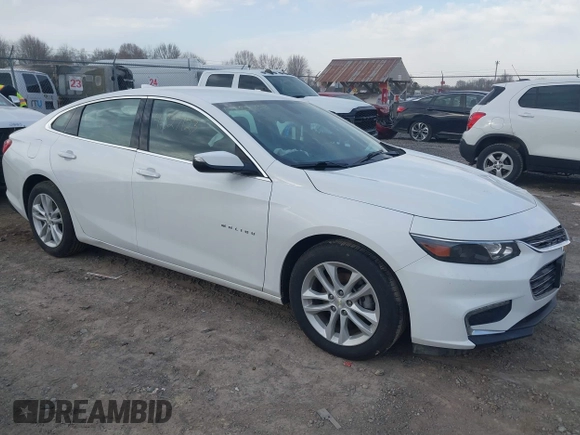 2016 Chevrolet Malibu LT with VIN 1G1ZE5ST7GF184527, listed as a IAAI auction lot 41827123 with 80,823 mi miles and . Bid and sale history available at DreamBid. Image 1.
