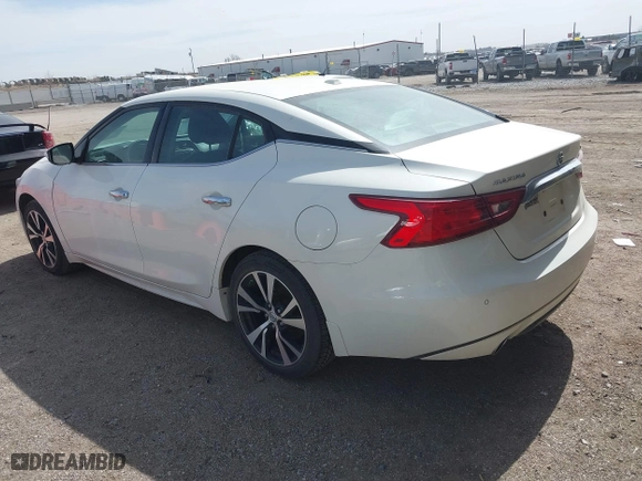 2018 Nissan Maxima SL with VIN 1N4AA6AP6JC366308, listed as a IAAI auction lot 41823787 with 94,020 mi miles. Bid and sale history available at carsss.com. Image 3.