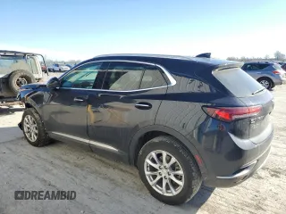 2021 Buick Envision Preferred with VIN LRBFZMR46MD163553, listed as a Copart auction lot 47015195 with 100,035 mi miles and Salvage Title. Bid and sale history available at carsss.com. Image 2.