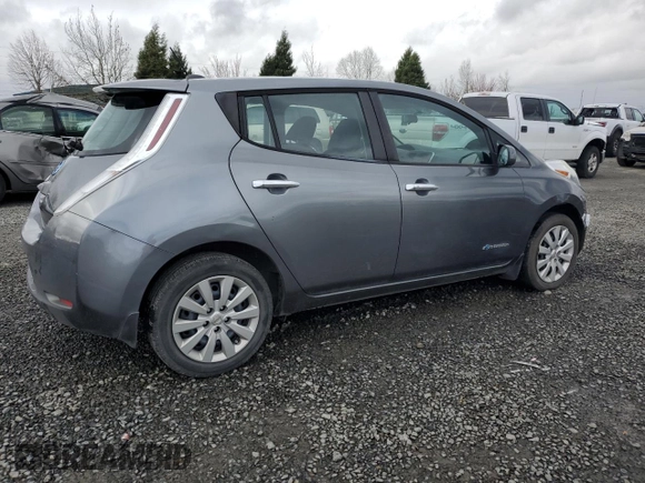 2015 Nissan LEAF S with VIN 1N4AZ0CP1FC331217, listed as a Copart auction lot 48134395 with 51,884 mi miles and Salvage Title. Bid and sale history available at DreamBid. Image 3.