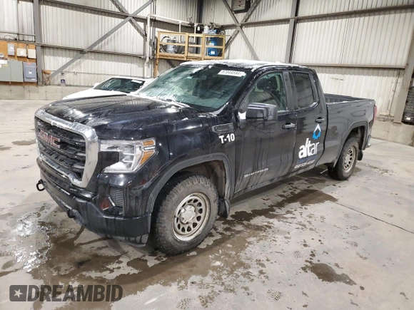 2022 GMC Sierra 1500 with VIN 1GTR9AED4NZ181850, listed as a Copart auction lot 87044594 with 117,969 mi miles and Salvage Title. Bid and sale history available at DreamBid. Image 1.