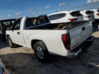 2006 GMC Canyon Work Truck with VIN 1GTCS148768285500, listed as a Copart auction lot 76156584 with 0 mi miles and Salvage Title. Bid and sale history available at carsss.com. Image 2.
