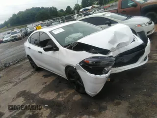 2016 Dodge Dart SXT with VIN 1C3CDFBB1GD540967, listed as a IAAI auction lot 37172145 with 58,036 mi miles and . Bid and sale history available at carsss.com. Image 1.