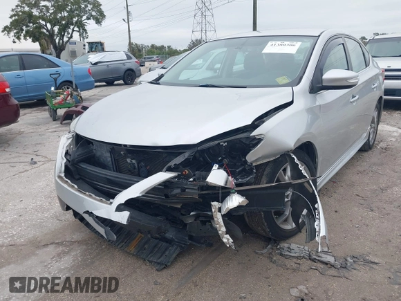 2015 Nissan Sentra SV with VIN 3N1AB7AP1FY321579, listed as a IAAI auction lot 41380306 with 84,888 mi miles and . Bid and sale history available at DreamBid. Image 6.