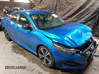2020 Nissan Sentra SR z VIN 3N1AB8DV1LY306480, wystawiony jako IAAI lot #41100144 z przebiegiem 39 956 mil mil oraz . Historia ofert i sprzedaży dostępna na DreamBid. Obrazek 1.