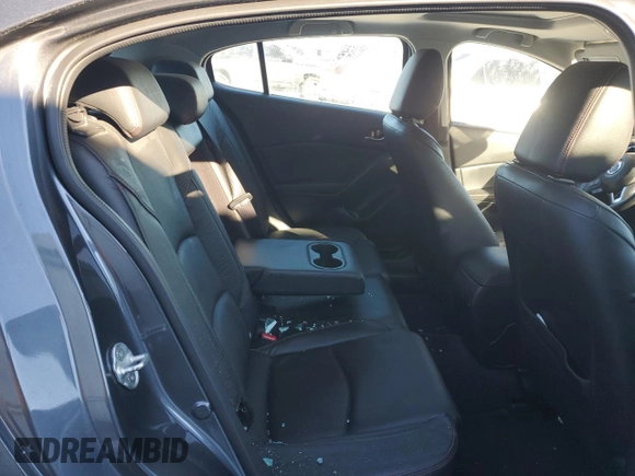 2015 Mazda 3 S Grand Touring with VIN JM1BM1M33F1221067, listed as a Copart auction lot 88398405 with 100,168 mi miles and Salvage Title. Bid and sale history available at DreamBid. Image 10.
