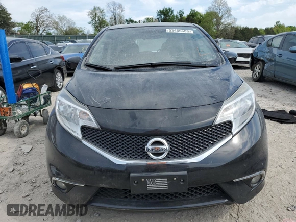 2015 Nissan Note S z VIN 3N1CE2CP9FL363477, wystawiony jako Copart lot #53486505 z przebiegiem 96 576 mil mil oraz Czysty tytuł • Clean title. Historia ofert i sprzedaży dostępna na DreamBid. Obrazek 5.