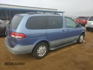 2002 Toyota Sienna LE with VIN 4T3ZF13C82U502111, listed as a Copart auction lot 80394434 with 134,058 mi miles and Clean Title. Bid and sale history available at carsss.com. Image 3.