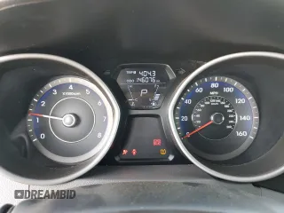 2012 Hyundai Elantra Limited with VIN KMHDH4AE7CU349600, listed as a Copart auction lot 57899385 with 146,076 mi miles and Salvage title. Bid and sale history available at DreamBid. Image 9.