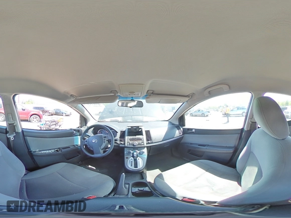 2012 Nissan Sentra S with VIN 3N1AB6APXCL722082, listed as a Copart auction lot 54893875 with 125,051 mi miles and Salvage title. Bid and sale history available at DreamBid. Image 14.