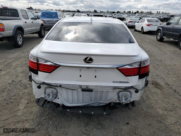 2015 Lexus ES 300h Hybrid with VIN JTHBW1GG8F2094334, listed as a Copart auction lot 47970575 with 122,768 mi miles and Salvage Title. Bid and sale history available at carsss.com. Image 6.