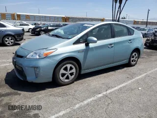 2014 Toyota Prius Four with VIN JTDKN3DUXE1811198, listed as a Copart auction lot 57790545 with 59,646 mi miles and Salvage title. Bid and sale history available at DreamBid. Image 1.