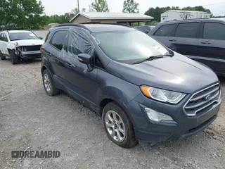 2020 Ford EcoSport SE with VIN MAJ3S2GE8LC337853, listed as a IAAI auction lot 42126070 with Not Provided miles. Bid and sale history available at carsss.com. Image 1.