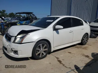 2012 Nissan Sentra SR with VIN 3N1AB6AP5CL607034, listed as a Copart auction lot 62122305 with 162,980 mi miles and Non repairable. Bid and sale history available at DreamBid. Image 1.