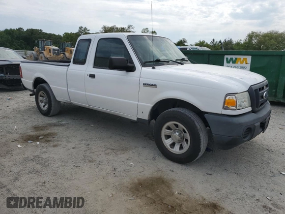 2011 Ford Ranger XL with VIN 1FTKR1ED9BPB06280, listed as a Copart auction lot 55951795 with 209,471 mi miles and Salvage title. Bid and sale history available at DreamBid. Image 4.