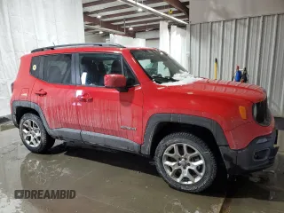 2016 Jeep Renegade Latitude with VIN ZACCJBBT7GPC57884, listed as a Copart auction lot 45362775 with 115,002 mi miles and Salvage Title. Bid and sale history available at carsss.com. Image 4.