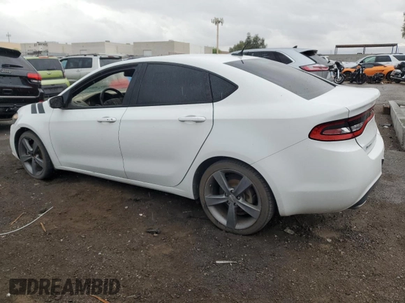 2015 Dodge Dart GT with VIN 1C3CDFEB0FD227824, listed as a Copart auction lot 55349065 with 149,564 mi miles and Clean Title. Bid and sale history available at carsss.com. Image 2.