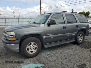 2002 Chevrolet Tahoe LS with VIN 1GNEC13T22R268336, listed as a Copart auction lot 50947675 with 238,425 mi miles and Salvage Title. Bid and sale history available at carsss.com. Image 1.