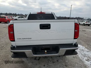 2021 Chevrolet Colorado 4WD Work Truck with VIN 1GCHTBEA7M1206343, listed as a Copart auction lot 82903544 with 17,331 mi miles and Salvage Title. Bid and sale history available at carsss.com. Image 6.