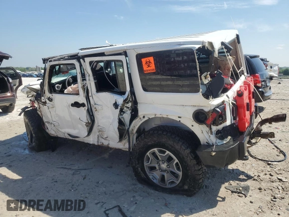 2015 Jeep Wrangler Unlimited Rubicon with VIN 1C4BJWFG7FL533533, listed as a Copart auction lot 55998005 with Not provided miles and Clean title. Bid and sale history available at DreamBid. Image 2.