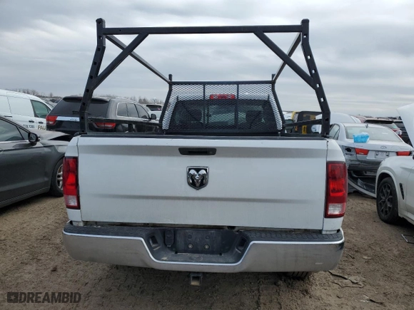 2017 Ram 1500 Tradesman with VIN 3C6JR6DT5HG521814, listed as a Copart auction lot 44759875 with 68,026 mi miles and Salvage Title. Bid and sale history available at carsss.com. Image 6.