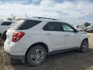 2016 Chevrolet Equinox LTZ with VIN 2GNFLGEK0G6293444, listed as a Copart auction lot 71811204 with 44,959 mi miles and Salvage Title. Bid and sale history available at carsss.com. Image 3.
