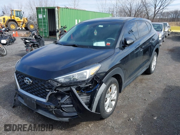2019 Hyundai Tucson SE with VIN KM8J2CA46KU977863, listed as a IAAI auction lot 41704318 with 23,076 mi miles. Bid and sale history available at carsss.com. Image 19.