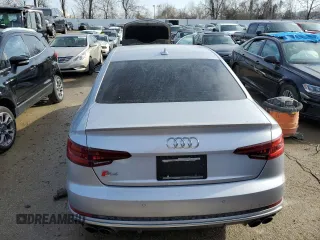 2018 Audi S4 Prestige with VIN WAUC4AF49JA131549, listed as a Copart auction lot 44696114 with 85,232 mi miles and Salvage Title. Bid and sale history available at carsss.com. Image 6.
