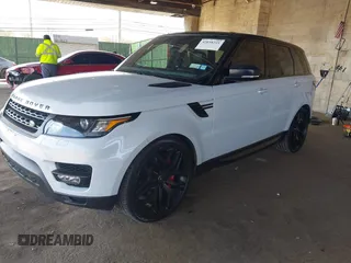 2016 Land Rover Range Rover Sport Dynamic with VIN SALWR2EF2GA568918, listed as a IAAI auction lot 42038221 with 115,436 mi miles and . Bid and sale history available at DreamBid. Image 2.
