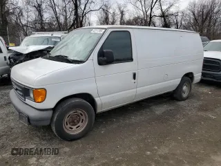 2006 Ford Econoline Cargo with VIN 1FTRE14W06HA18246, listed as a Copart auction lot 42211765 with 144,307 mi miles and Salvage Title. Bid and sale history available at carsss.com. Image 1.