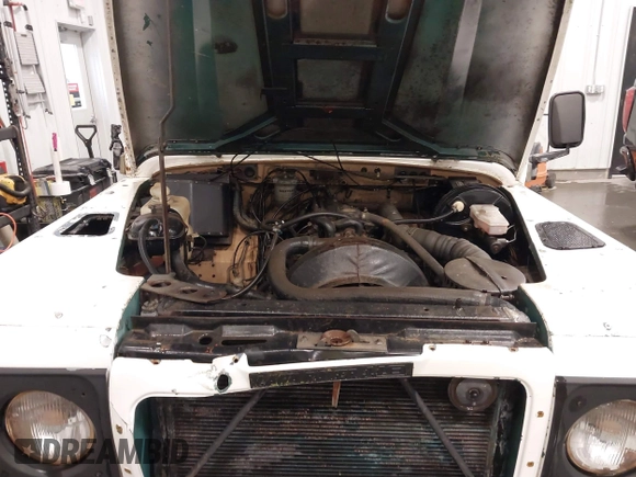 1983 Land Rover Defender with VIN SALLDHAG8AA190593, listed as a IAAI auction lot 42166804 with Not provided miles and . Bid and sale history available at DreamBid. Image 10.