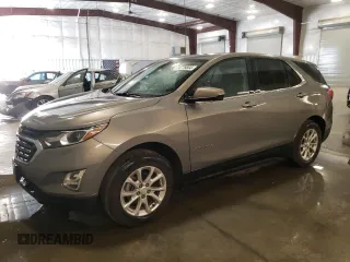 2018 Chevrolet Equinox LT z VIN 3GNAXSEV0JS553930, wystawiony jako Copart lot #74778664 z przebiegiem 143 190 mil mil oraz Szkody całkowita. Historia ofert i sprzedaży dostępna na DreamBid. Obrazek 1.