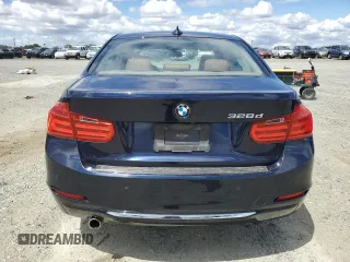 2014 BMW 3 Series 328d with VIN WBA3D3C5XEK154587, listed as a Copart auction lot 55257685 with 123,593 mi miles and Clean title. Bid and sale history available at DreamBid. Image 6.