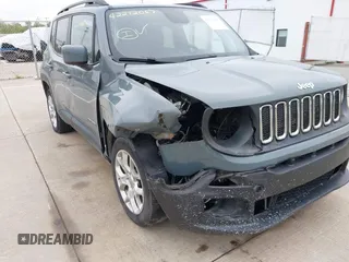 2018 Jeep Renegade Latitude with VIN ZACCJABB9JPH20388, listed as a IAAI auction lot 42212067 with 90,270 mi miles and . Bid and sale history available at DreamBid. Image 6.