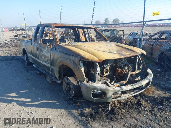 2015 Ford F-250 XLT with VIN 1FT7X2B61FEB11921, listed as a IAAI auction lot 40800033 with Not provided miles and . Bid and sale history available at DreamBid. Image 1.