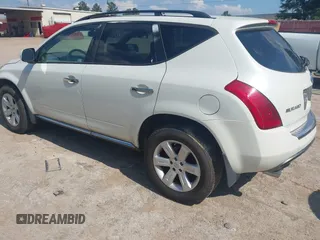 2007 Nissan Murano SE with VIN JN8AZ08W67W619605, listed as a IAAI auction lot 42407088 with 191,508 mi miles and . Bid and sale history available at DreamBid. Image 3.