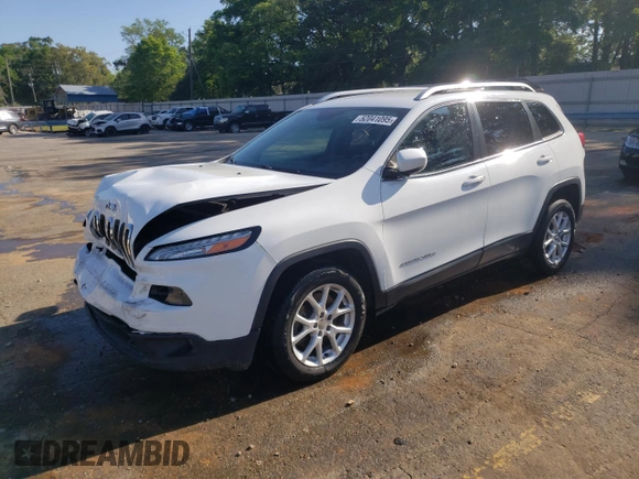 2017 Jeep Cherokee Latitude with VIN 1C4PJLCB9HW573417, listed as a Copart auction lot 52041095 with 139,964 mi miles and Salvage Title. Bid and sale history available at carsss.com. Image 1.