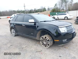2009 Lincoln MKX with VIN 2LMDU88CX9BJ01593, listed as a IAAI auction lot 41464988 with 129,797 mi miles. Bid and sale history available at carsss.com. Image 1.