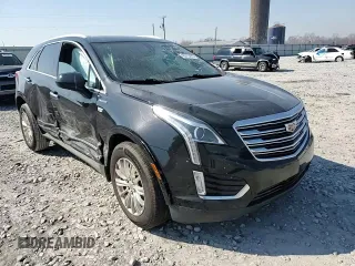 2017 Cadillac XT5 FWD with VIN 1GYKNARS8HZ241195, listed as a Copart auction lot 46613485 with 113,680 mi miles and Salvage Title. Bid and sale history available at DreamBid. Image 12.