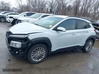 2021 Hyundai Kona SEL with VIN KM8K22AA8MU602483, listed as a IAAI auction lot 41450400 with 34,628 mi miles. Bid and sale history available at carsss.com. Image 15.