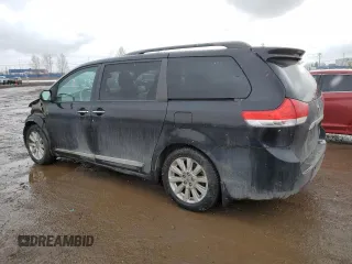 2012 Toyota Sienna XLE with VIN 5TDDK3DC3CS045999, listed as a Copart auction lot 47673225 with 290,448 mi miles and Salvage Title. Bid and sale history available at carsss.com. Image 2.