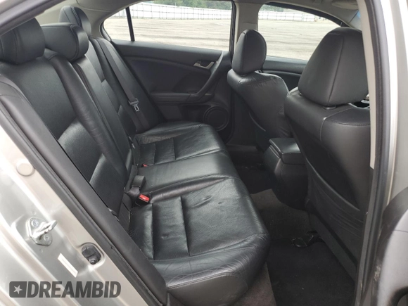 2009 Acura TSX with VIN JH4CU26689C025697, listed as a Copart auction lot 61535445 with 211,074 mi miles and Salvage title. Bid and sale history available at DreamBid. Image 10.