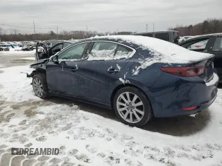 2021 Mazda 3 Select with VIN 3MZBPBBL1MM251715, listed as a Copart auction lot 46135775 with 37,917 mi miles and Salvage Title. Bid and sale history available at carsss.com. Image 2.