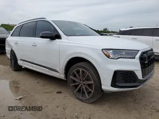 2021 Audi SQ7 Prestige z VIN WA1VWBF77MD022512, wystawiony jako Copart lot #65080404 z przebiegiem 43 506 mil mil oraz Szkoda całkowita • Salvage title. Historia ofert i sprzedaży dostępna na DreamBid. Obrazek 4.