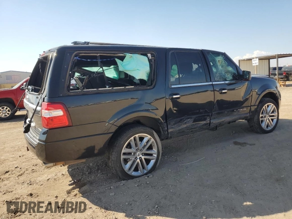2015 Ford Expedition Max Platinum with VIN 1FMJK1MT3FEF35310, listed as a Copart auction lot 75449744 with 199,747 mi miles and Salvage title. Bid and sale history available at DreamBid. Image 3.