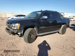 2010 Chevrolet Avalanche LTZ with VIN 3GNVKGE04AG277286, listed as a Copart auction lot 79065174 with 107,186 mi miles and Salvage Title. Bid and sale history available at DreamBid. Image 1.