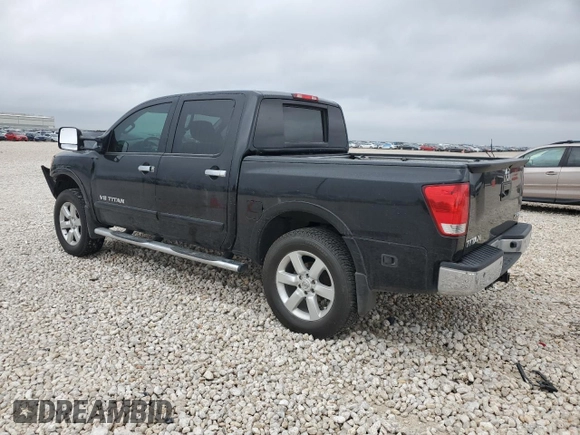 2013 Nissan Titan Pro-4X with VIN 1N6BA0ECXDN313300, listed as a Copart auction lot 46987125 with 174,432 mi miles and Salvage title. Bid and sale history available at DreamBid. Image 2.