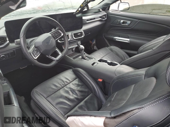 2024 Ford Mustang GT with VIN 1FA6P8CF4R5431239, listed as a Copart auction lot 44819705 with 0 mi miles and Salvage Title. Bid and sale history available at carsss.com. Image 8.